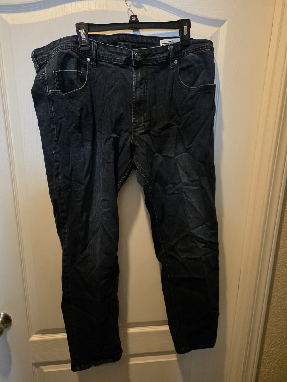 Men's Dark Blue Jeans - Unbranded